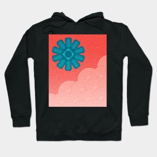 Sun Pattern Hoodie